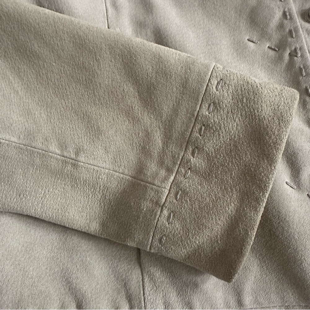 Vintage suede leather jacket - Picture 4 of 11
